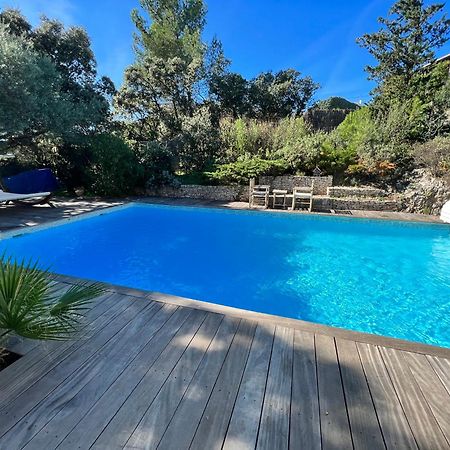 Bezouce Le Havre De Paix En Garrigue 4 Chambres 3 Sdb Piscine מראה חיצוני תמונה