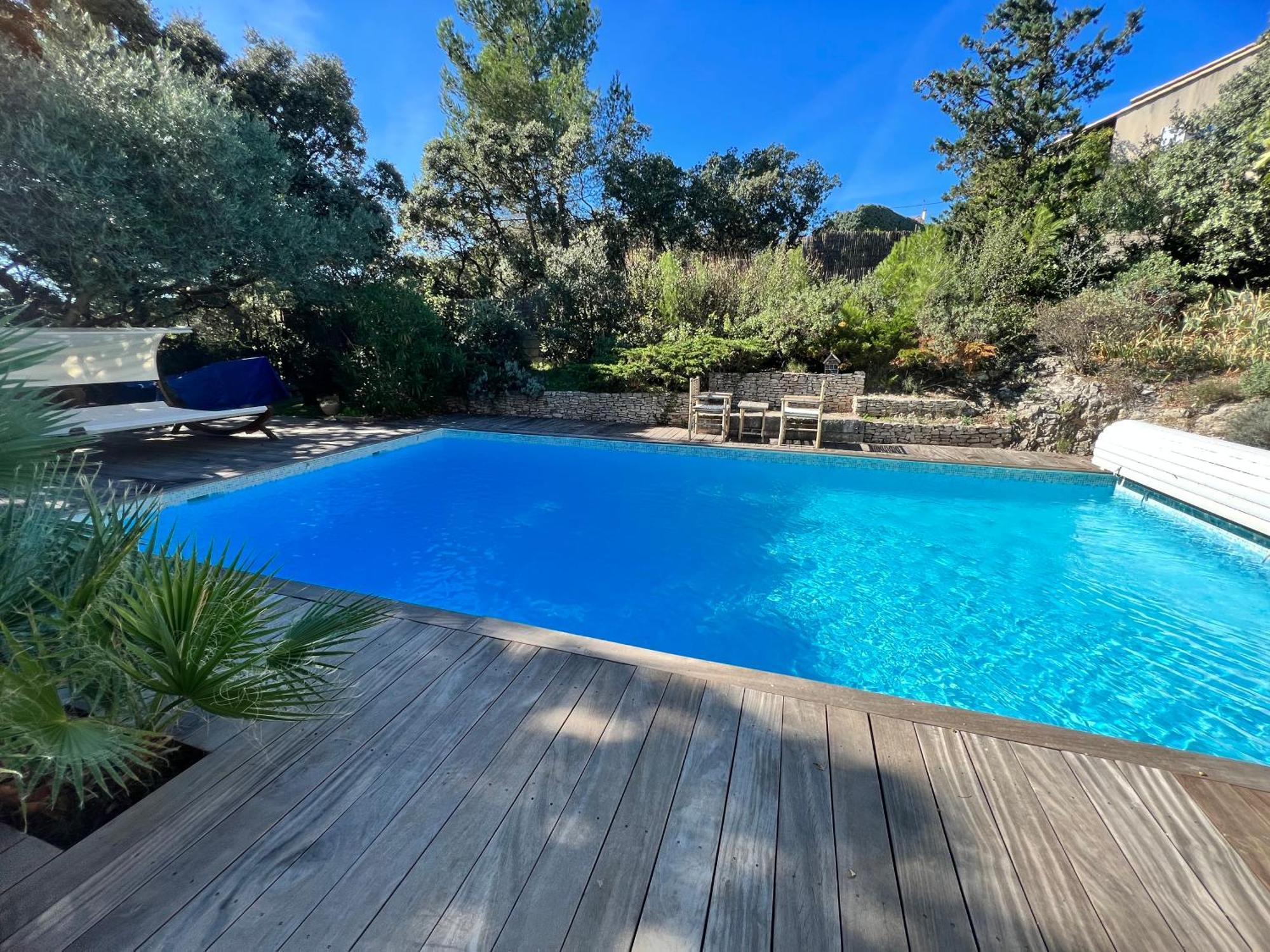 Bezouce Le Havre De Paix En Garrigue 4 Chambres 3 Sdb Piscine מראה חיצוני תמונה